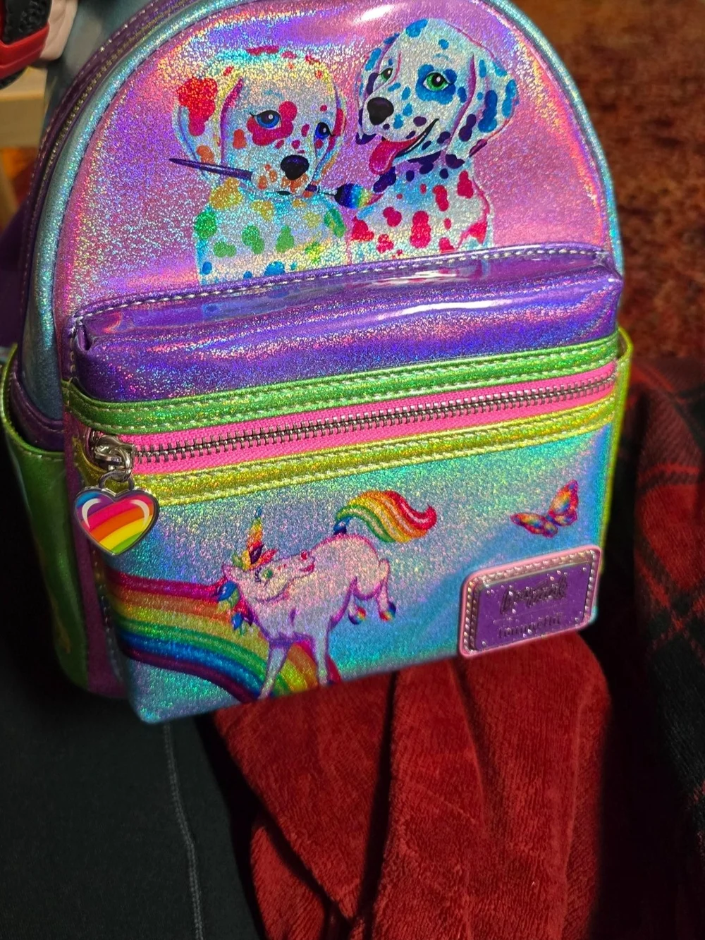 Lisa Frank Loungefly Bag New Never Used With Tags - Picture 4 of 5